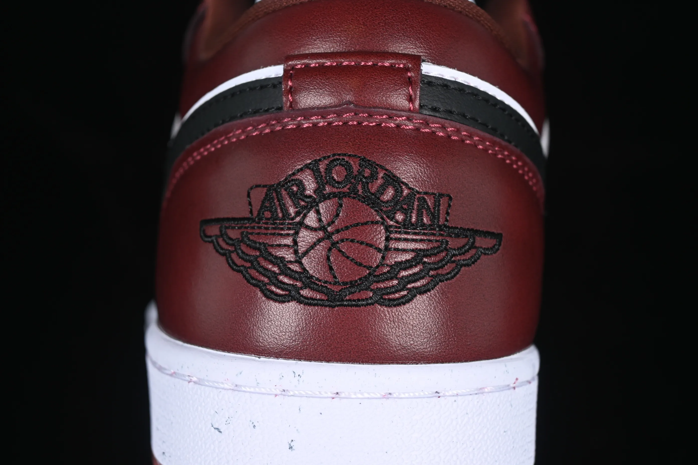 All categories Air Jordan Jordan series basketball shoes Air Jordan 1 Low Air Jordan 1 Low AJ1 Joe 1 white wine red low-top cultural casual sneakers HF3148-102